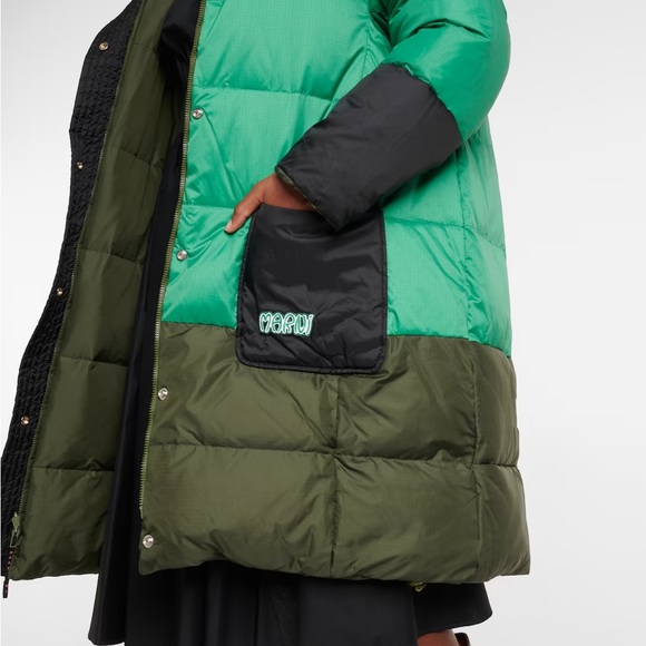 Marni Reversible Hooded Down Coat Jacket, Size 46 (Oversize) Unisex - Picture 5 of 5